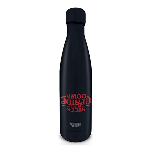 PMD METAL WATER BOTTLE: STRANGER THINGS- STUCK IN THE UPSIDE DOWN