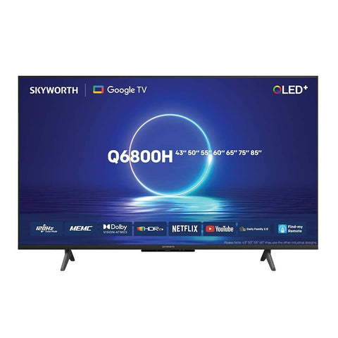 Skyworth 65-Inch QLED UHD 4K Android Smart TV