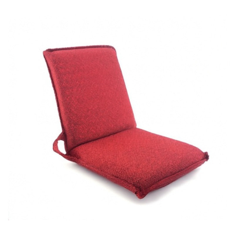 Folding Floor Chair with 6-Positions and Adjustable Back Support