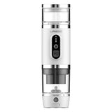 Lepresso 4 in 1 Portable Coffee Machine with Milk Frother - White