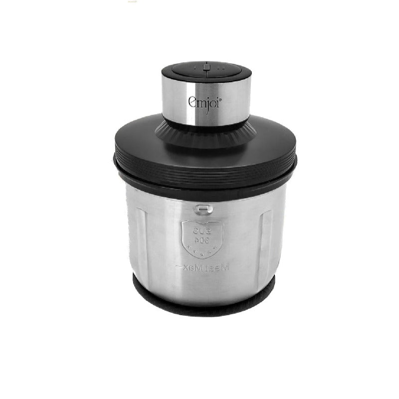 Emjoi Stainless Steel Double Blade Chopper with egg whisking, 400W, 2L