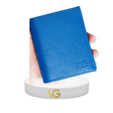 Verna Ghabana Dormon Light Blue Genuine Leather Wallet