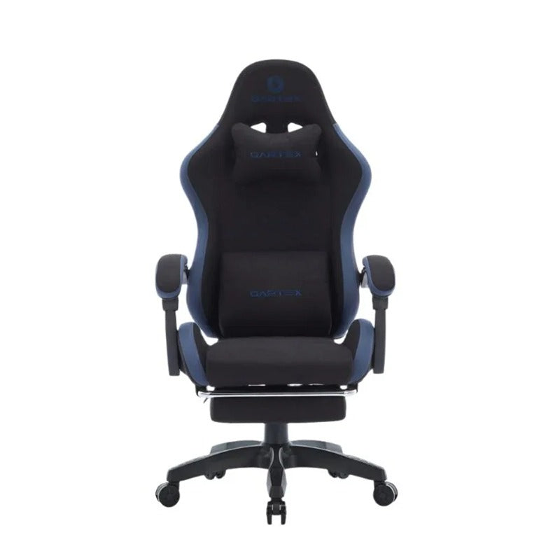 Oartex Model LD035 Fiber Gaming Chair - Black & Blue (Installation not included)