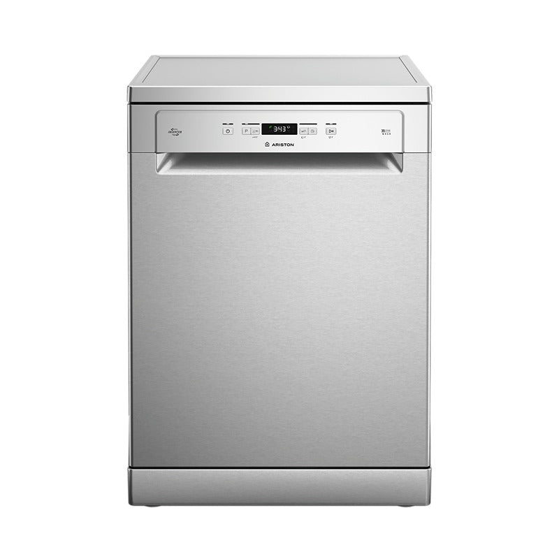 Ariston LFC 3C33 WF X Freestanding Dishwasher – 14 Place Settings, Full Size, Stainless Steel Tub