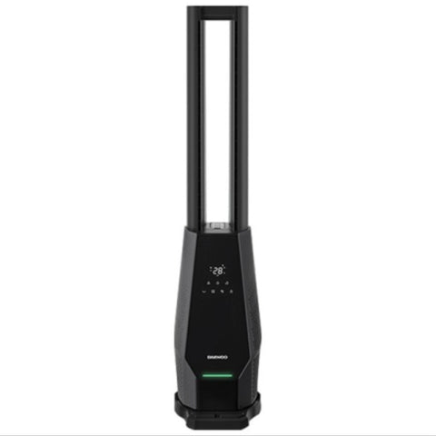 Daewoo Bladeless Fan with Remote Control, 12 Speed Settings, BLDC Motor & 5 Wind Modes