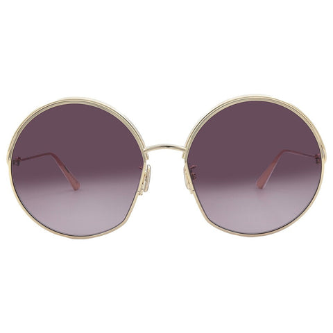 Dior EverDior R1U Bordeaux Round Ladies Sunglasses