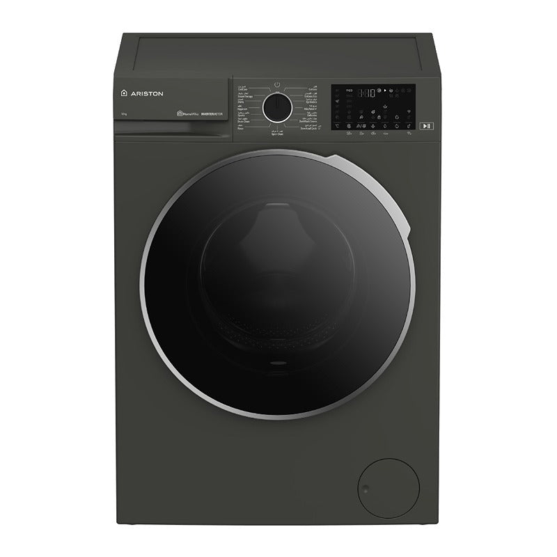 Ariston Front Load Washer 10kg, 1400 rpm - Grey