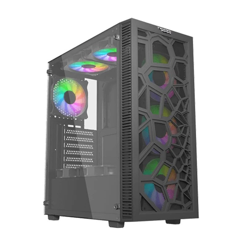 جهاز ألعاب i5 - معالج Intel Core i5-12400F، كرت شاشة RTX 3050 6GB، نظام تشغيل Windows 11 Pro