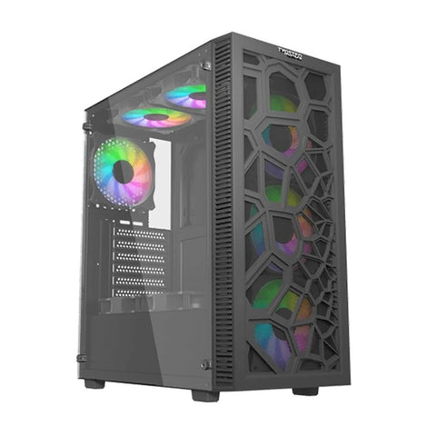 جهاز ألعاب i5 - معالج Intel Core i5-12400F، كرت شاشة RTX 3050 6GB، نظام تشغيل Windows 11 Pro
