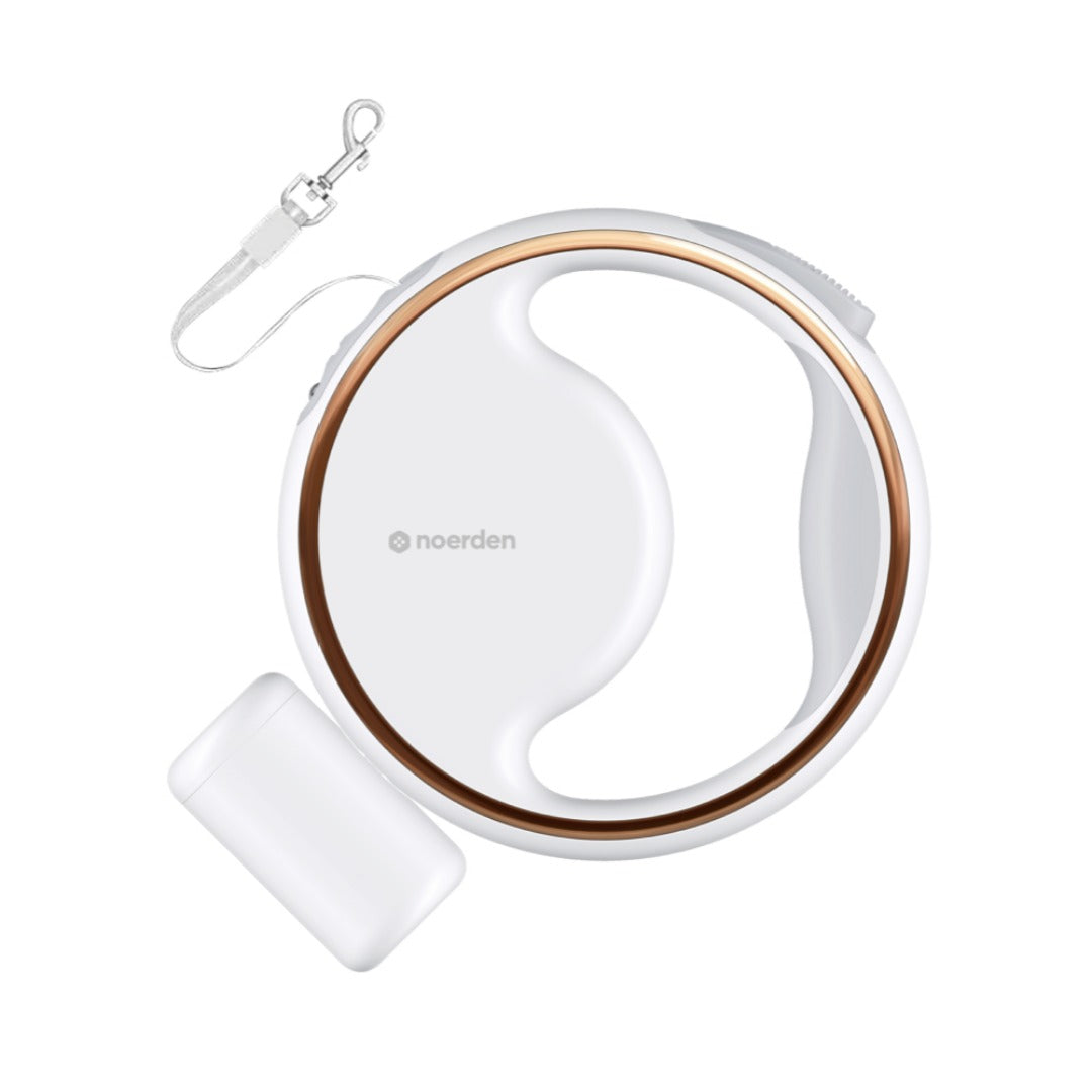 NOERDEN LumiLeash 4-in-1 Reflective Leash with LED Torch & Poop Bag Dispenser (Dogs up to 50kg)