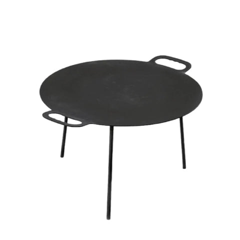Naturehike Black Iron 40CM Flat-Bottomed Baking Pan - Black