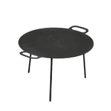 Naturehike Black Iron 40CM Flat-Bottomed Baking Pan - Black