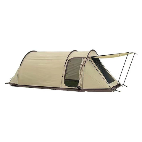 Chanodug Tunnel Camping Tent 6-8 Person with Canopy and Courtyard Design