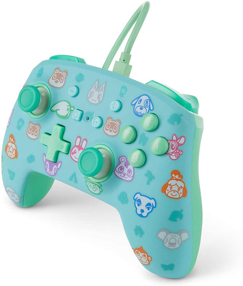 PowerA Enhanced Wired Controller for Nintendo Switch - Animal crossing
