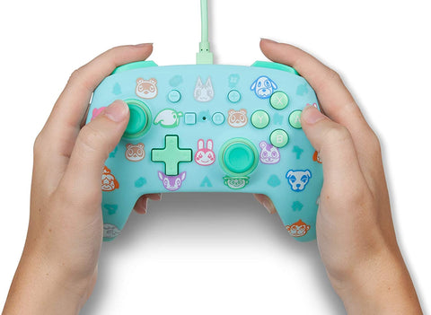 PowerA Enhanced Wired Controller for Nintendo Switch - Animal crossing
