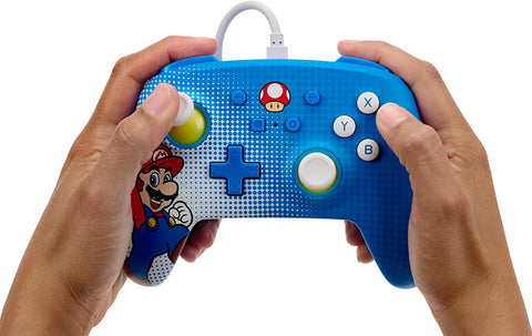 PowerA Enhanced Wired Controller for Nintendo Switch – Mario Pop Art