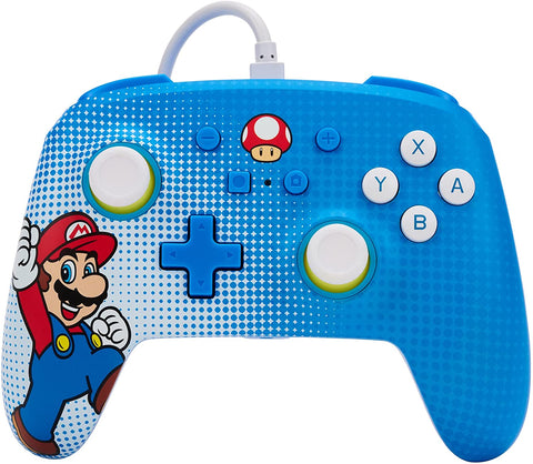 PowerA Enhanced Wired Controller for Nintendo Switch – Mario Pop Art