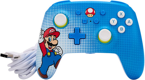 PowerA Enhanced Wired Controller for Nintendo Switch – Mario Pop Art