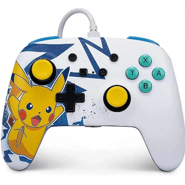 PowerA Enhanced Wired Controller for Nintendo Switch (Pikachu High Voltage)