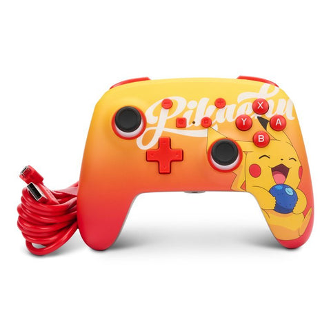 PowerA Pokémon Enhanced Wired Controller for Nintendo Switch - Oran Berry Pikachu