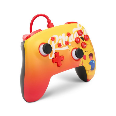 PowerA Pokémon Enhanced Wired Controller for Nintendo Switch - Oran Berry Pikachu