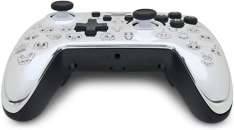 PowerA Pokémon Enhanced Wired Controller for Nintendo Switch – Pikachu Black & Silver