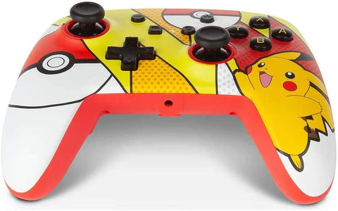 PowerA Pokémon Enhanced Wired Controller for Nintendo Switch - Pikachu Pop Art