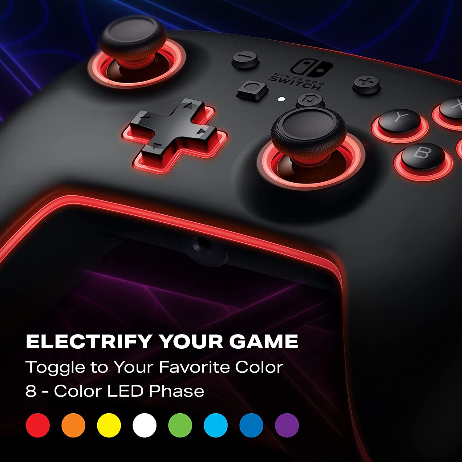 PowerA Spectra Infinity Enhanced Wired Controller For Switch - Level UpPowerASwitch Accessories6.18E+11