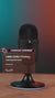 Porodo Gaming Omni-Directional USB Microphone - Black