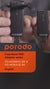 Porodo Dual Band WiFi Adapter with External Antenna, USB 3.0 & 1800Mbps - Black