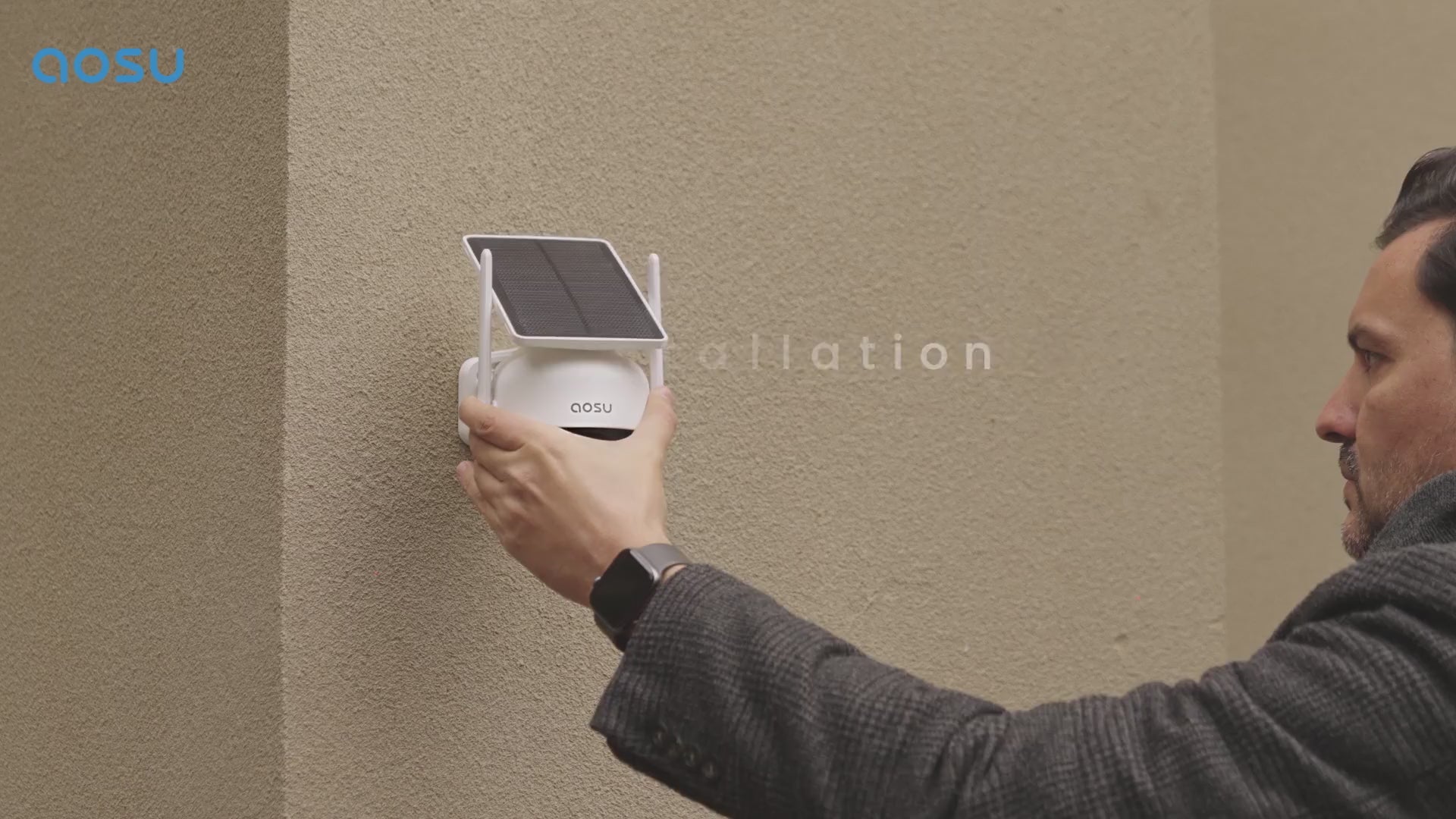 Aosu C9C SolarCam D1 Classic 3MP Outdoor Solar Security Camera