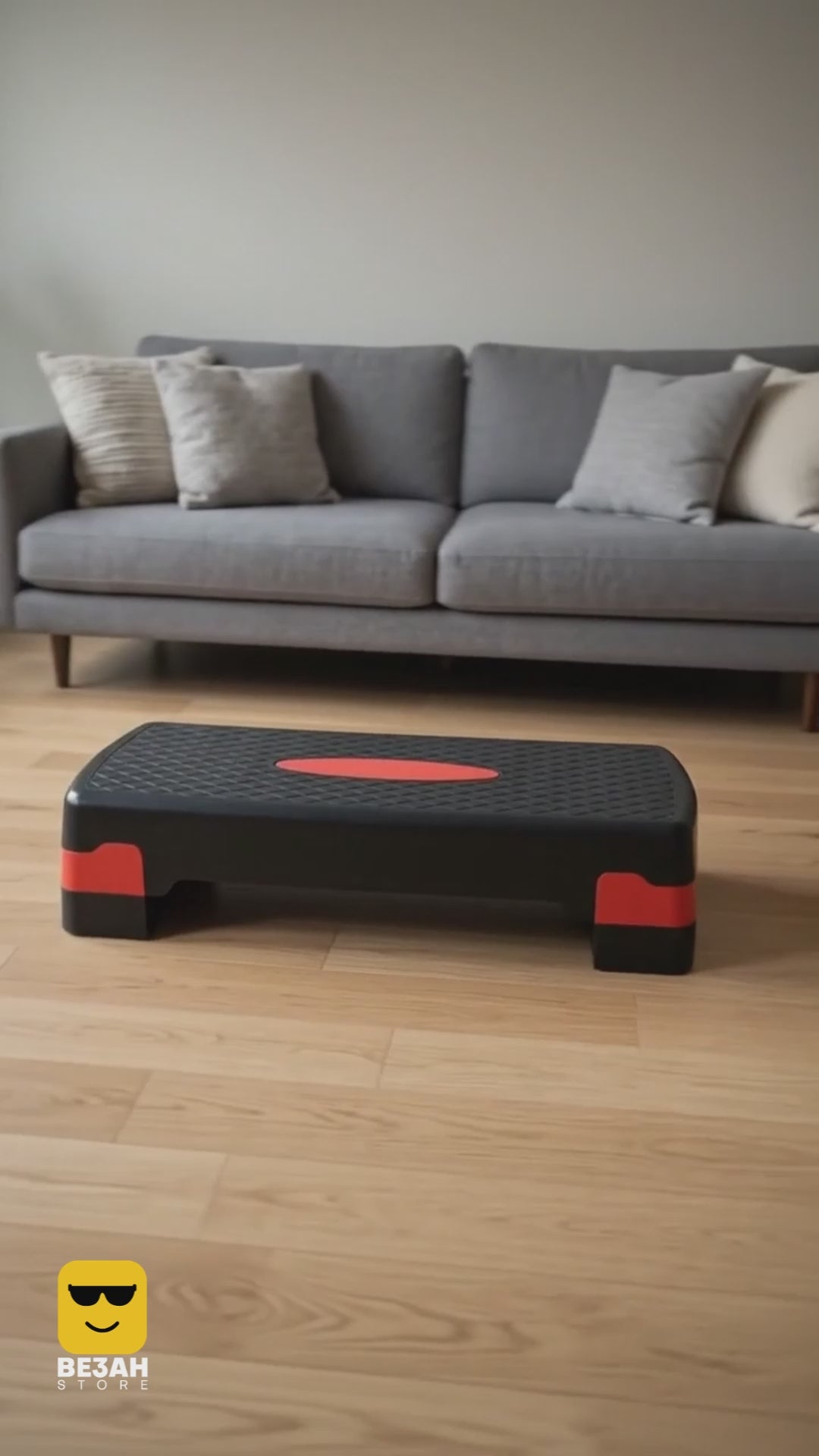 Black Bull Adjustable Aerobic Stepper, Durable, Versatile, and Essential for Fitness