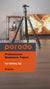 Porodo Professional Aluminum Tripod 155cm with 12Kg Max Load & Telescopic Design - Black