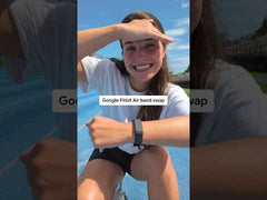 Google Fitbit Air - Screenless Activity Tracker with Fitness, Heart Rate, and Sleep Tracking - Personalized AI-Powered Coaching - Up to 7 Days’ Battery Life - Works with iOS and Android