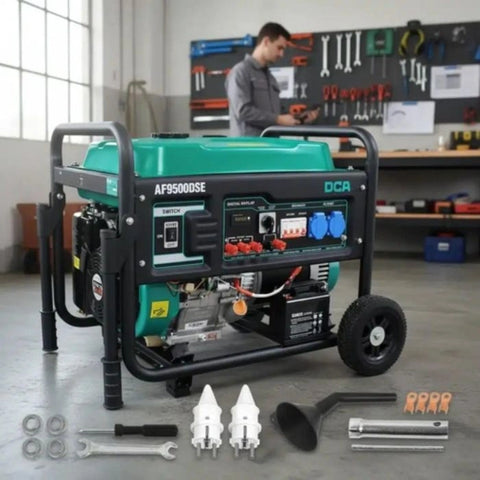 DCA 7000W Gasoline Generator