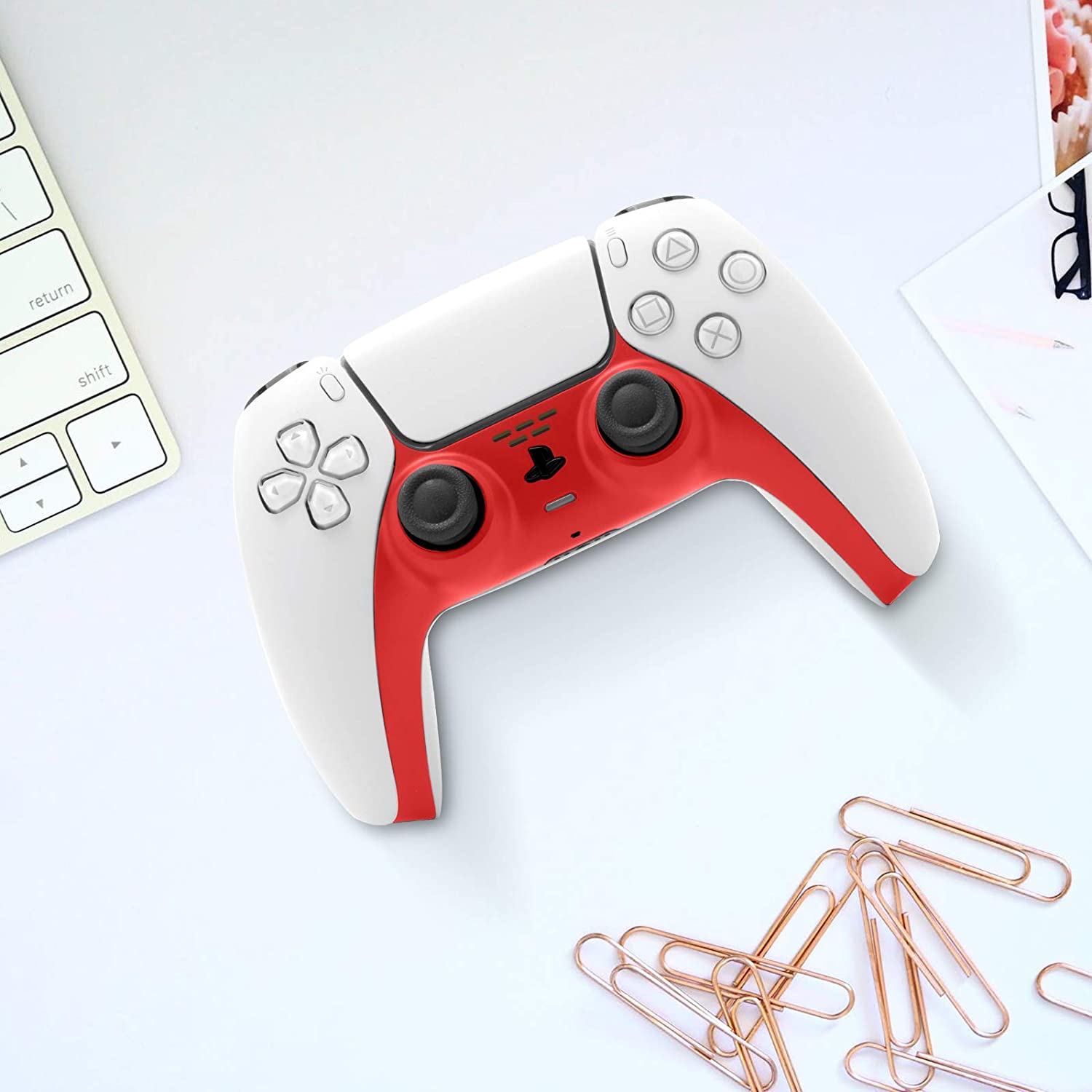 PS5 Decorative Shell - Bright Red