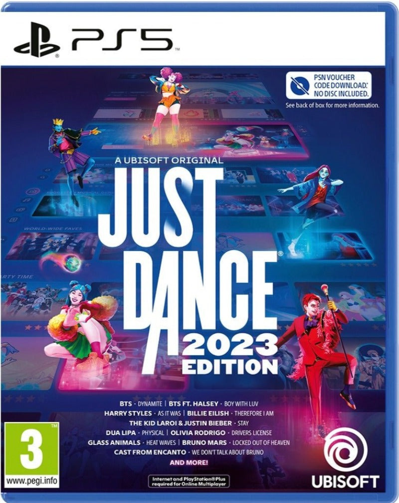 PS5 JUST DANCE 2023 EDITION ( DOWNLOAD CODE ) - Level UpLevel UpPlaystation Video Games3307216248613