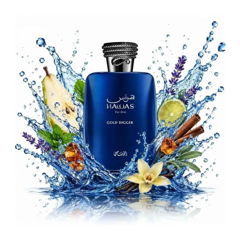 Rasasi Hawas Gold Digger EDP For Him - 100 Ml