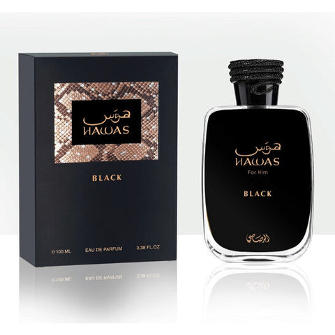 Rasasi Hawas Black EDP For Him - 100 ml