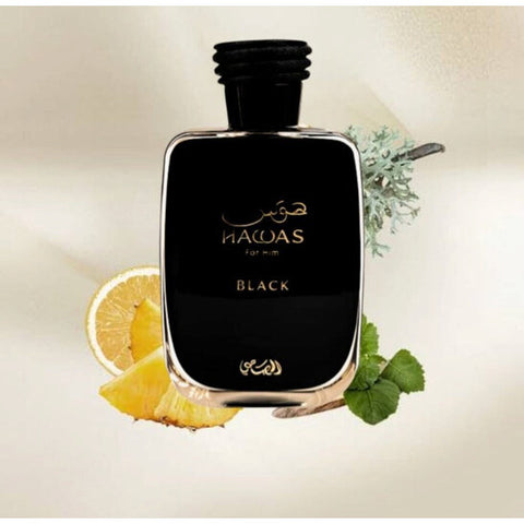 Rasasi Hawas Black EDP For Him - 100 ml