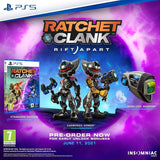 لعبة Ratchet & Clank Rift Apart لجهاز PS5 نسخة PAL مغامرات وأكشن