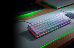 Razer Huntsman Mini - إصدار Mercury (مفتاح أحمر) 