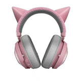 Razer Kraken BT Kitty Edition - Wireless Bluetooth Headset with Chroma RGB - Quartz Pink