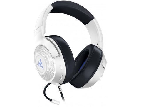 Razer Kraken X Console for PS5 Wired Gaming Headset - White