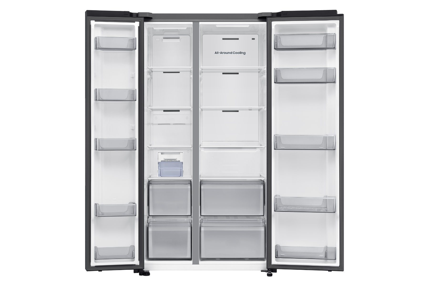 Samsung Refrigerator SBS 650L , 23 CFT - Black Doi