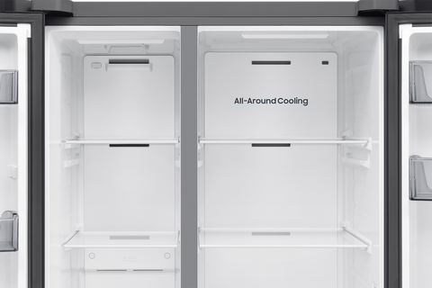 Samsung Refrigerator SBS 650L , 23 CFT - Black Doi