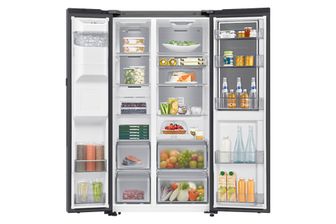 Samsung Refrigerator SBS 650L , 23 CFT - Refined Inox