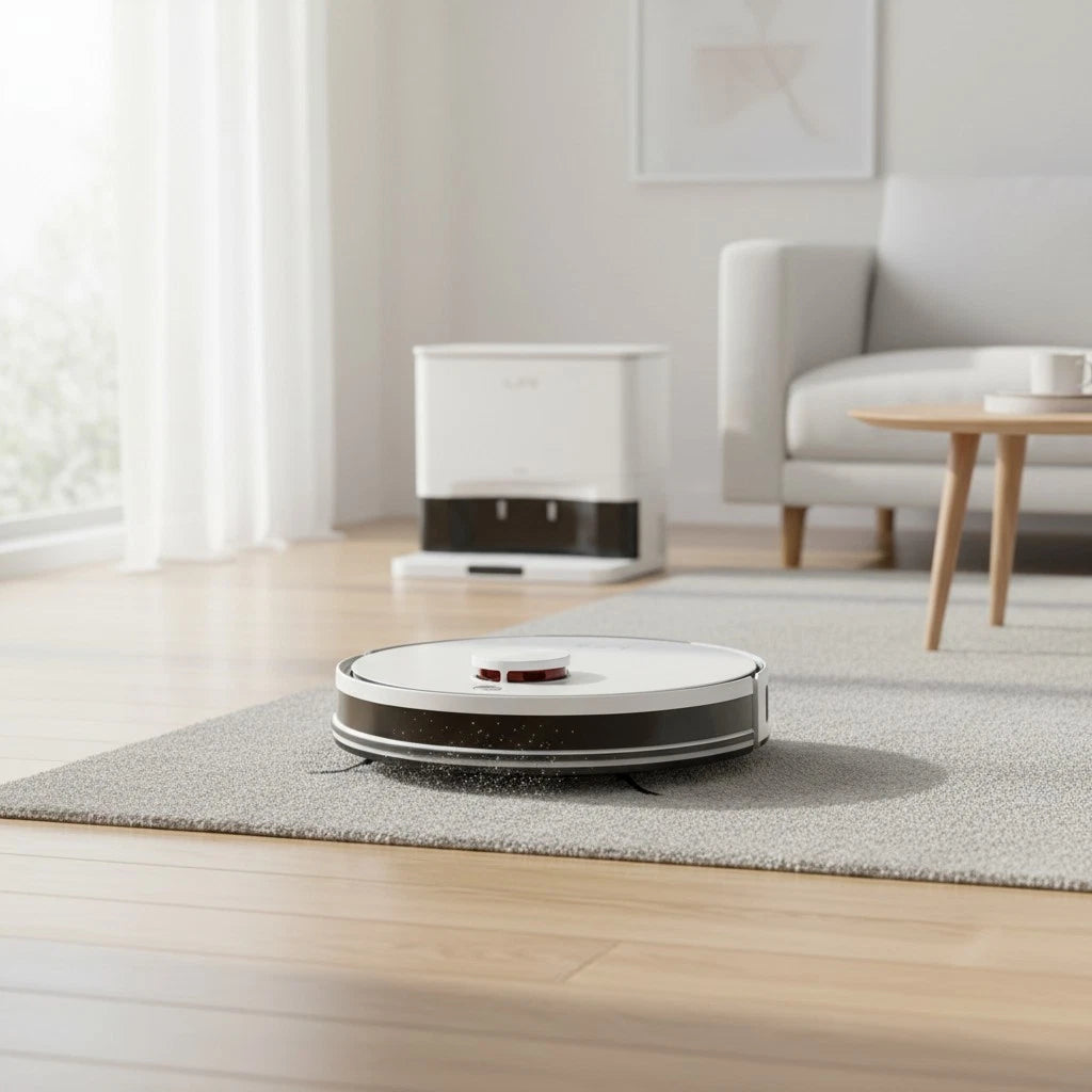 ILIFE A30 Pro Robot Vacuum and Mop with Self-Emptying Station - White