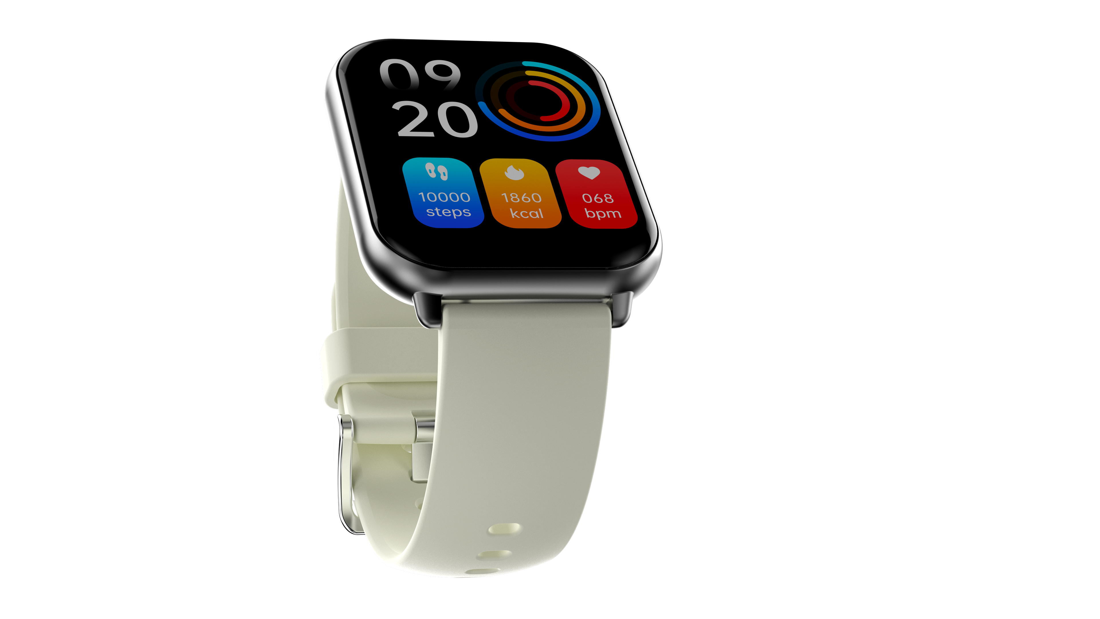 EVO2-smartwatch Silver