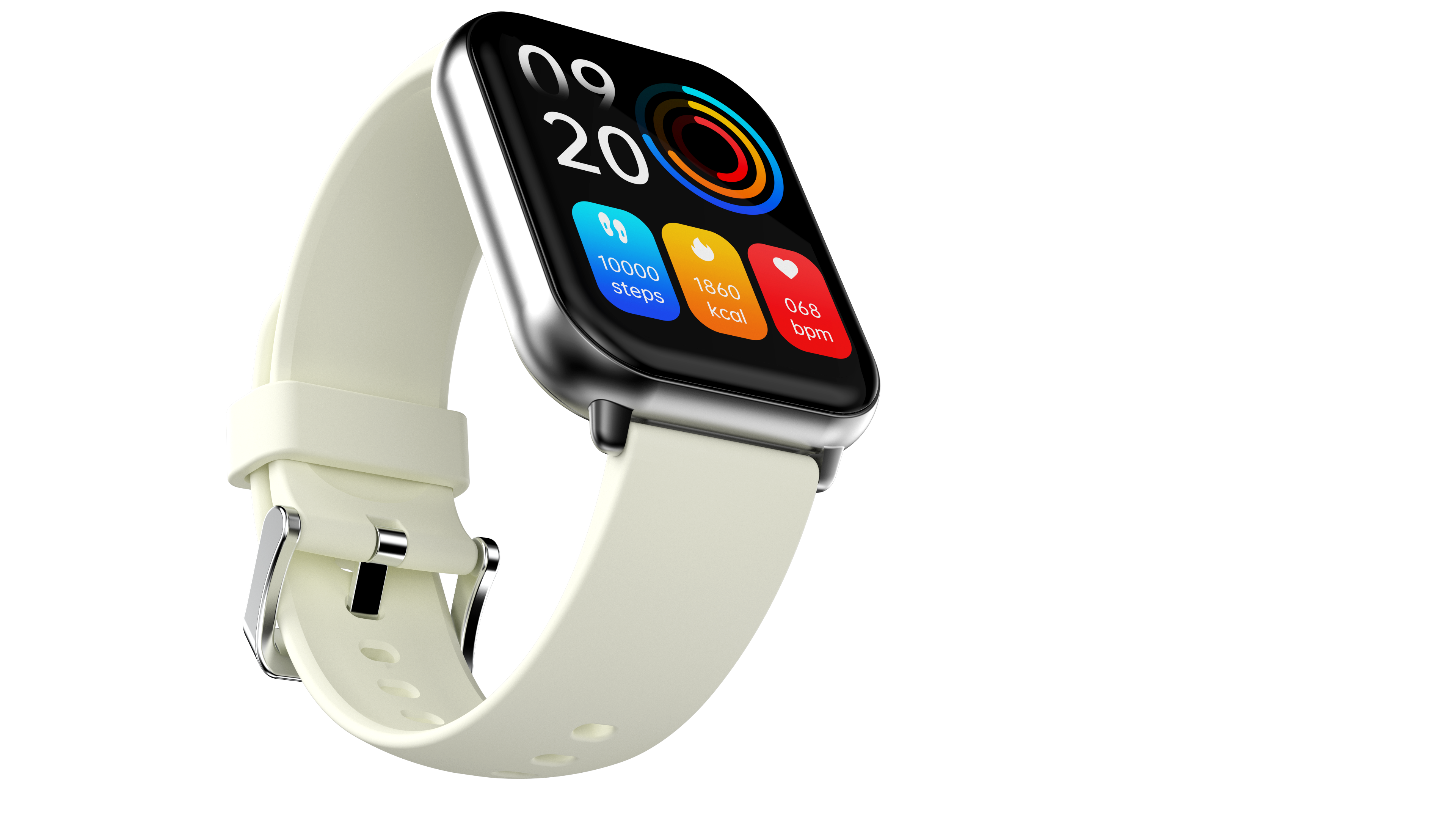 EVO2-smartwatch Silver